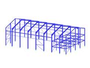 Edifício industrial nos Alpes da Alta Provença, França